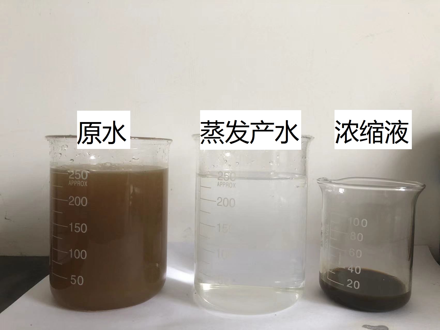 廢液濃縮減量工藝（yì）方案